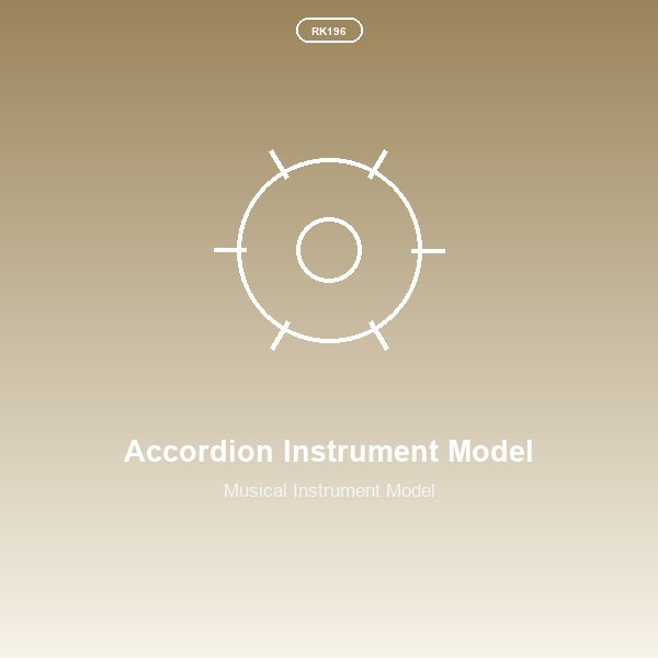Accordion Instrument Model