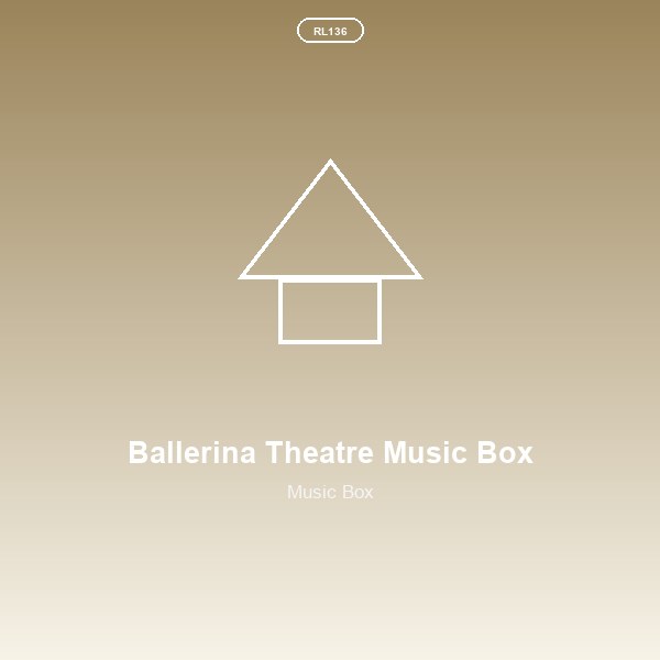 Ballerina Theatre Music Box