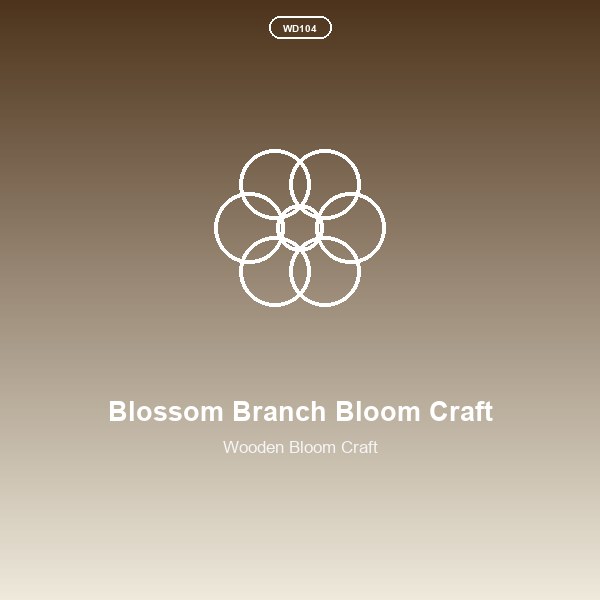 Blossom Branch Bloom Craft
