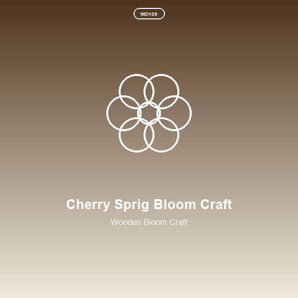 Cherry Sprig Bloom Craft