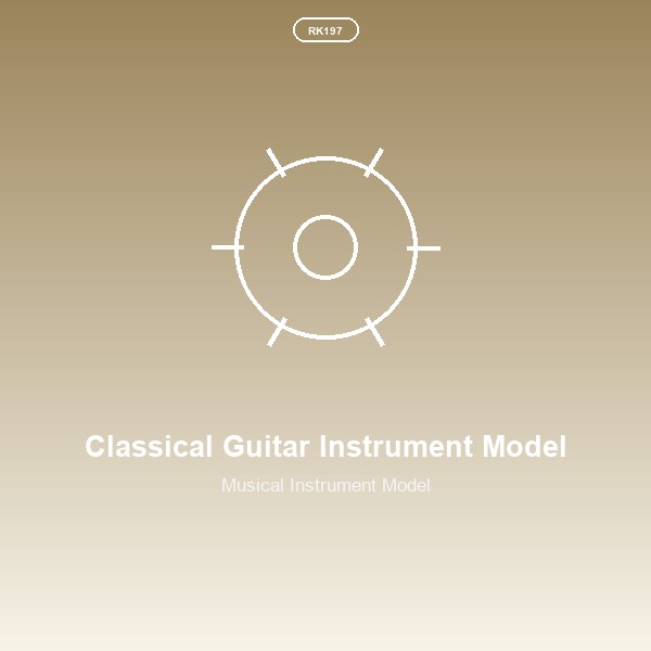 Classical Guitar Instrument Model