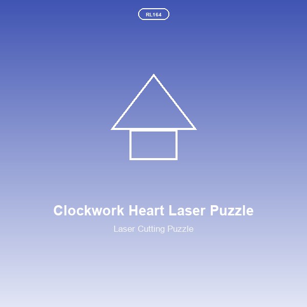 Clockwork Heart Laser Puzzle