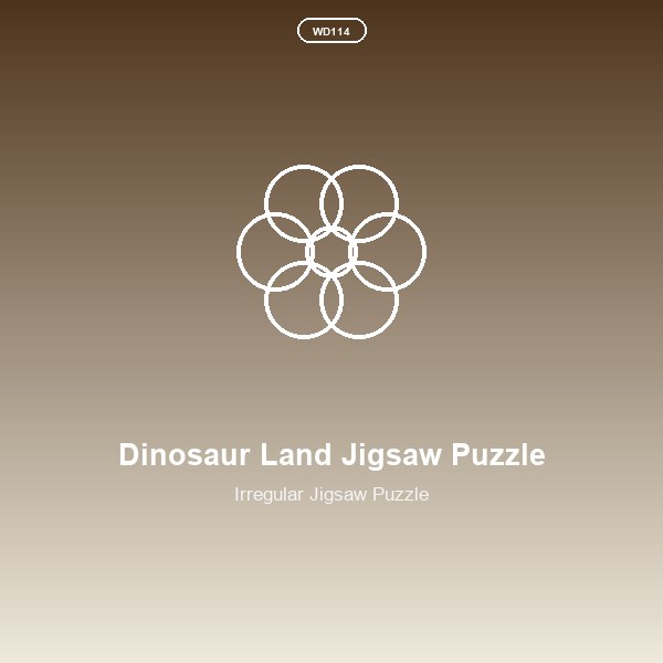 Dinosaur Land Jigsaw Puzzle