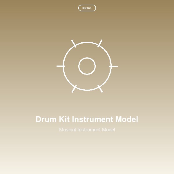 Drum Kit Instrument Model