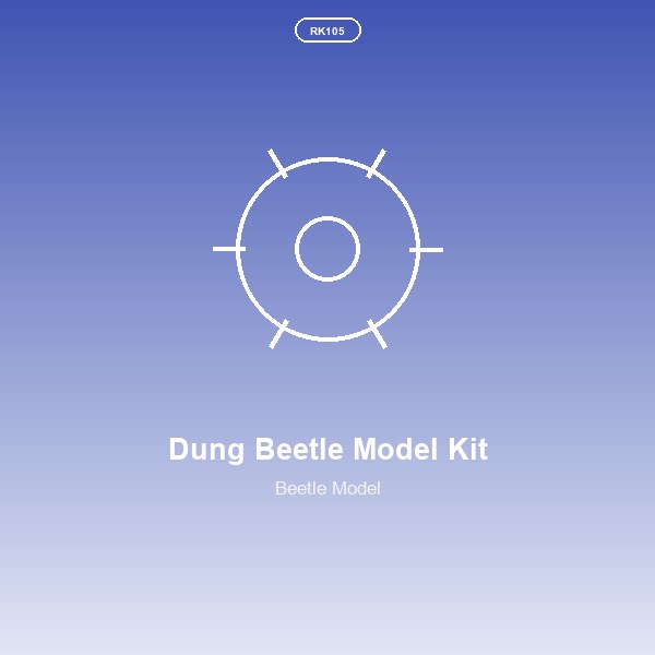 Dung Beetle Model Kit