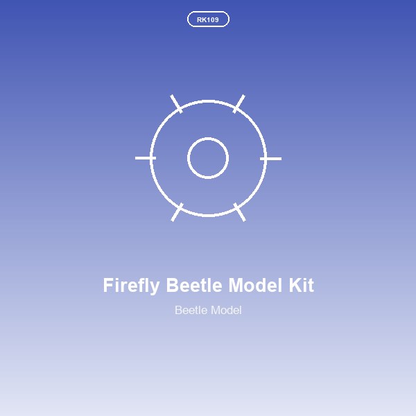 Firefly Beetle Model Kit