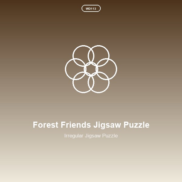 Forest Friends Jigsaw Puzzle