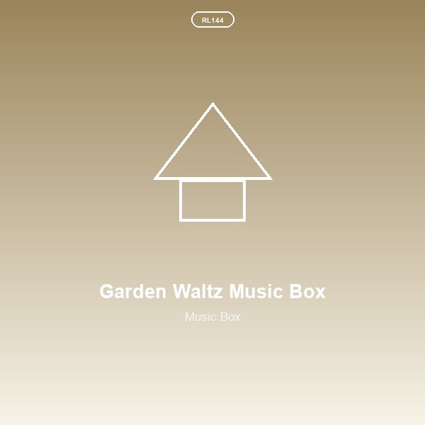 Garden Waltz Music Box