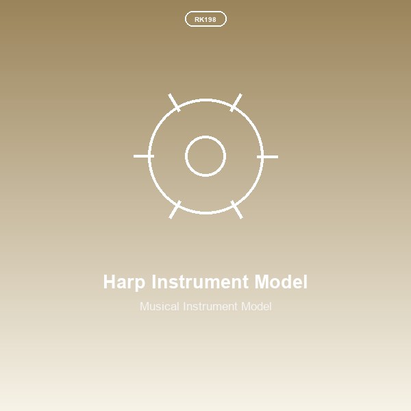 Harp Instrument Model