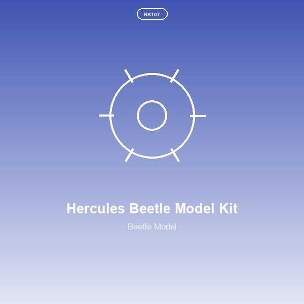Hercules Beetle Model Kit