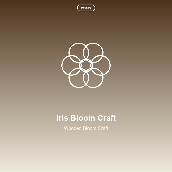 Iris Bloom Craft