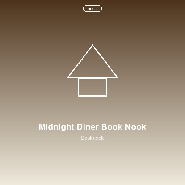 Midnight Diner Book Nook