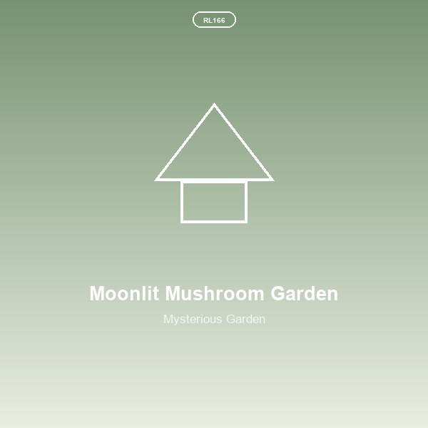 Moonlit Mushroom Garden