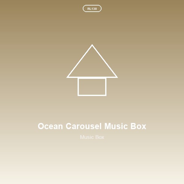 Ocean Carousel Music Box
