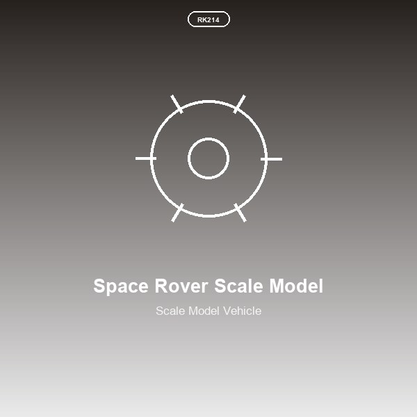 Space Rover Scale Model