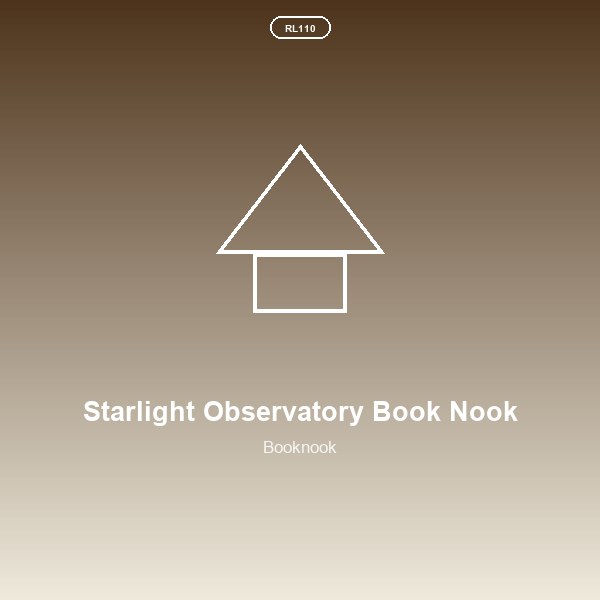 Starlight Observatory Book Nook
