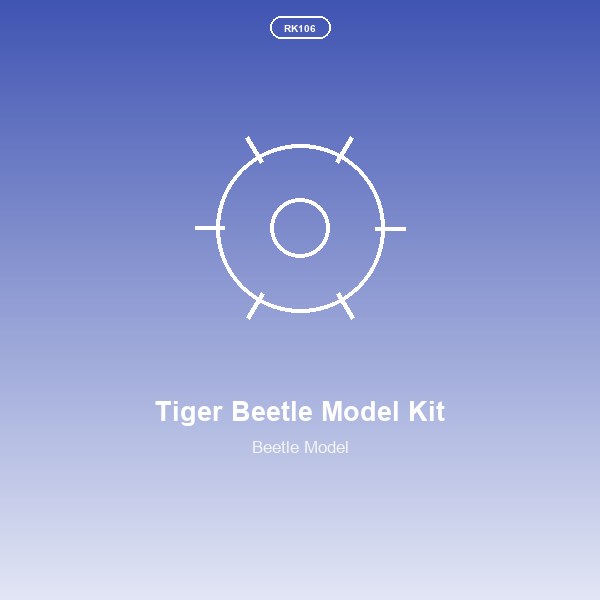 Tiger Beetle Model Kit