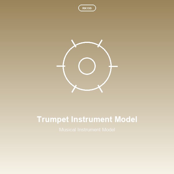 Trumpet Instrument Model