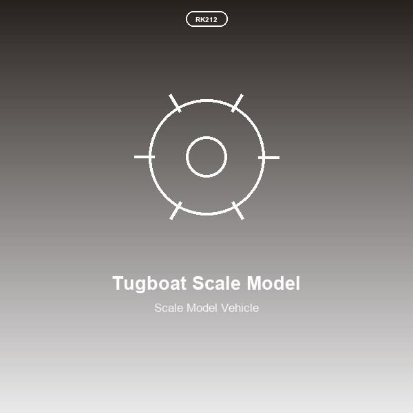 Tugboat Scale Model