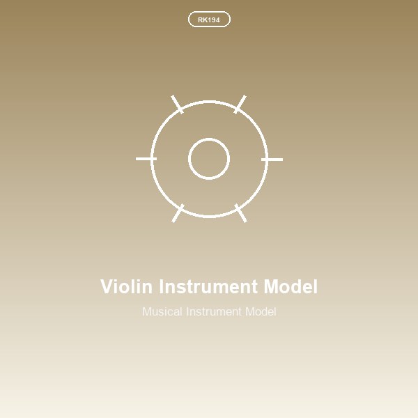 Violin Instrument Model